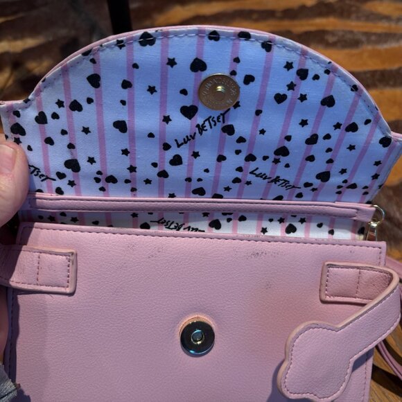 Betsy Johnson purse. Complete with wallet features for cards and money. - Picture 3 of 13